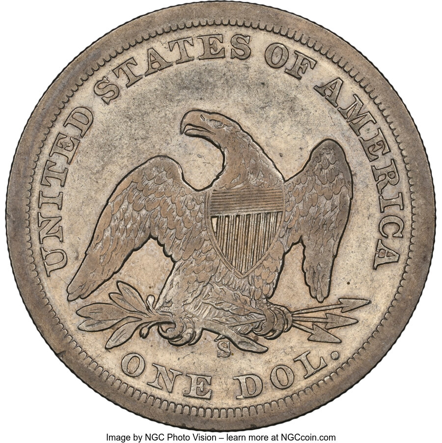 1859-S $1 AG3 thumbnail 18