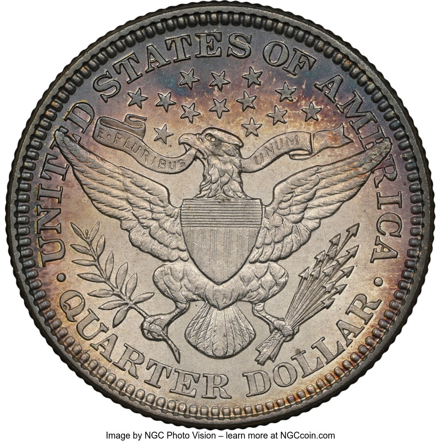 1900 25c MS63 thumbnail 7