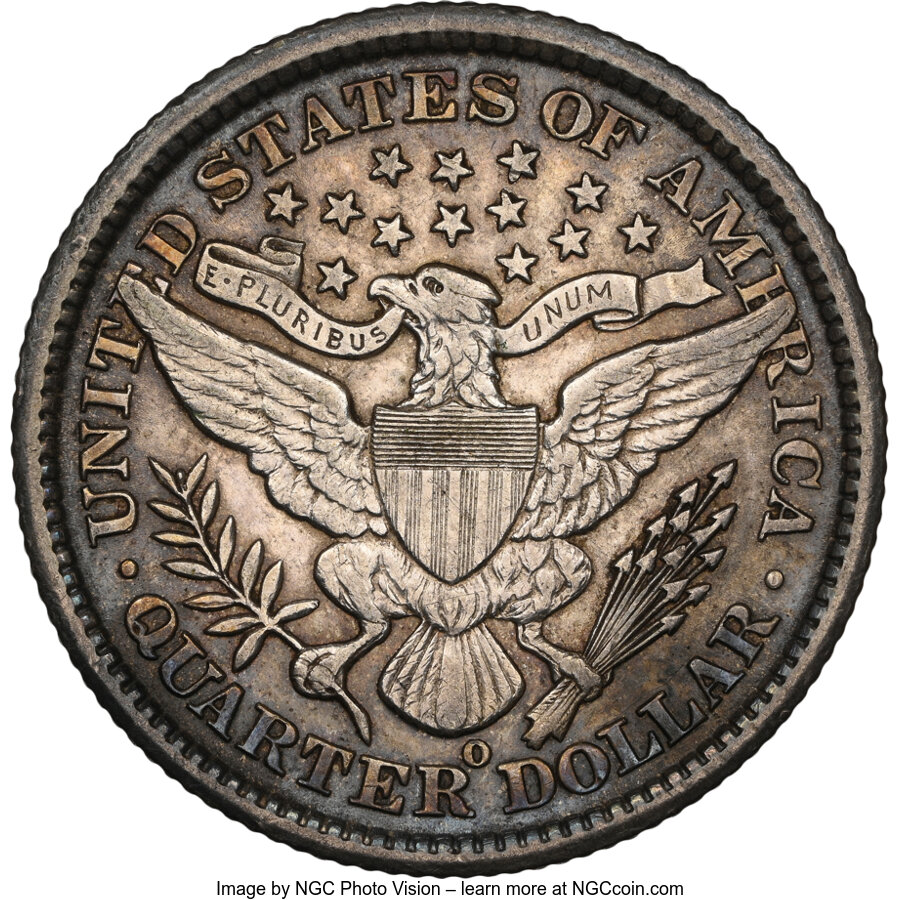 1895-O 25c AU58 thumbnail 14