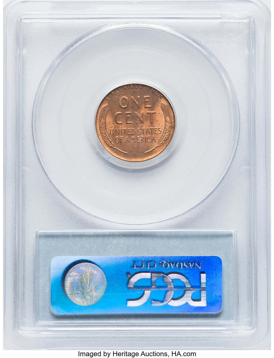1955 1c Doubled Die Obverse, FS-102 MS RB MS66 RB CAC thumbnail 2