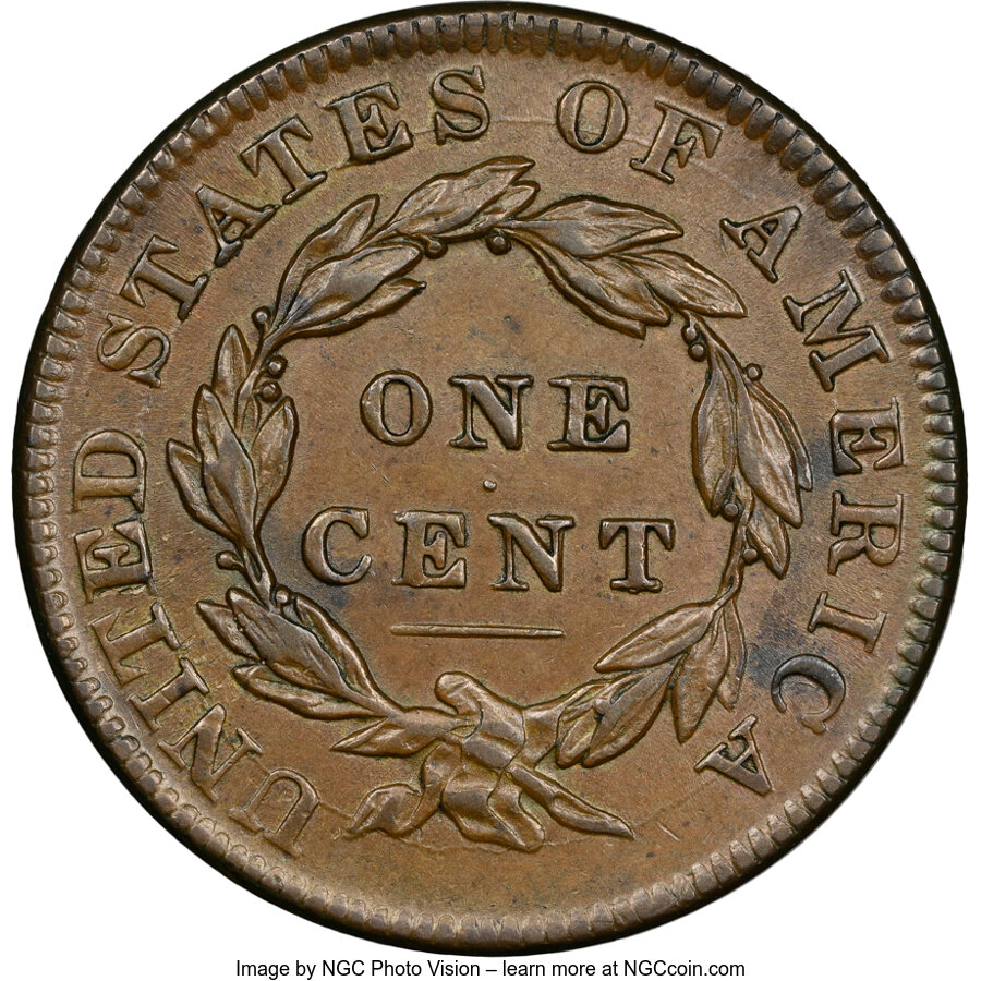 1834 1c Small 8, Large Stars, Medium Letters, N-1 MS BN MS66 BN thumbnail 23