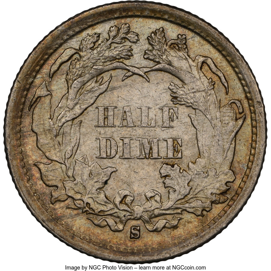 1872-S H10c MM Below Wreath, MPD, FS-302 MS thumbnail 8