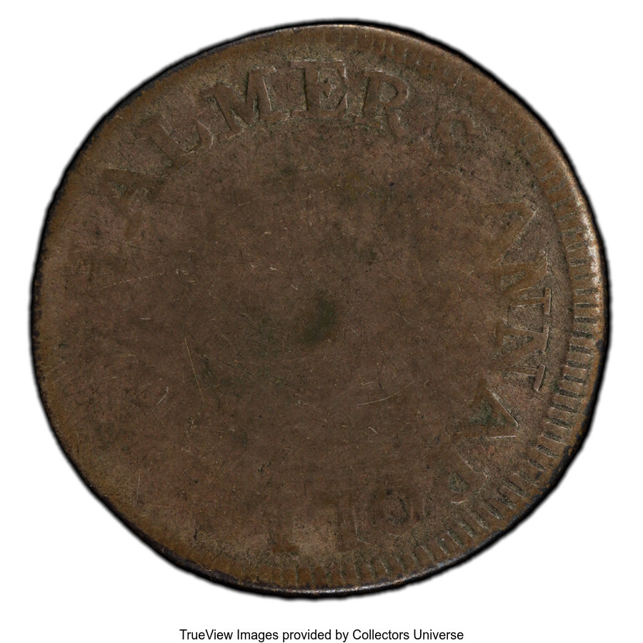 1783 Shilling Chalmers, Short Worm AG2 thumbnail 2