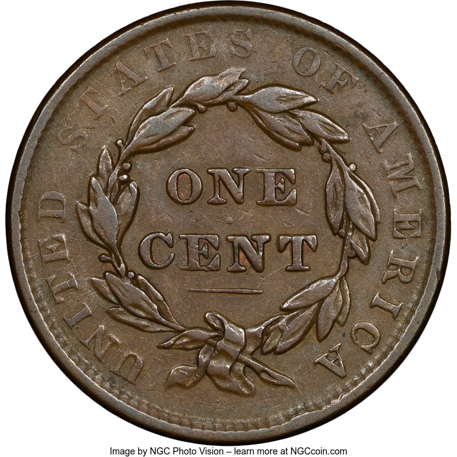 1837 1c Head of 1838 MS BN XF40 BN thumbnail 2