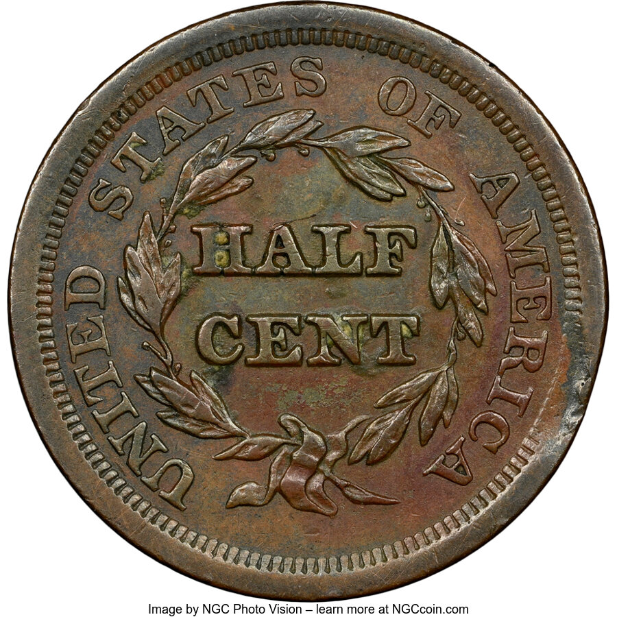 1856 1/2c C-1 MS BN G4 BN thumbnail 23