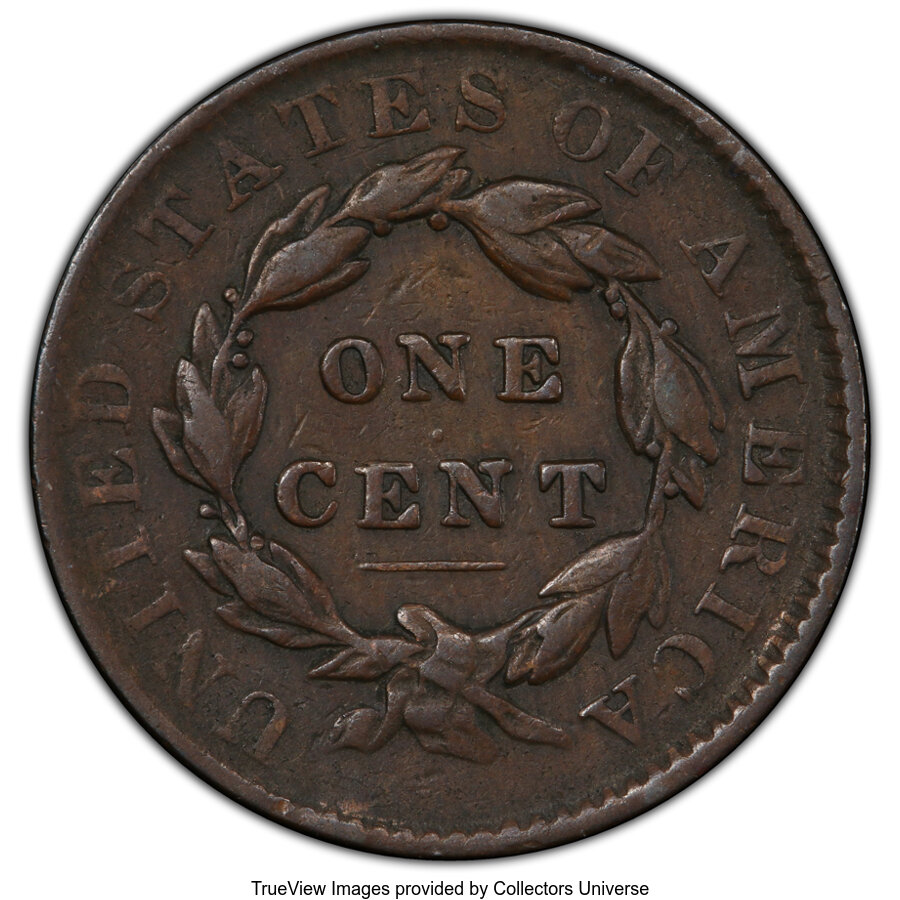 1835 1c Large 8, Large Stars MS BN AG3 BN thumbnail 11