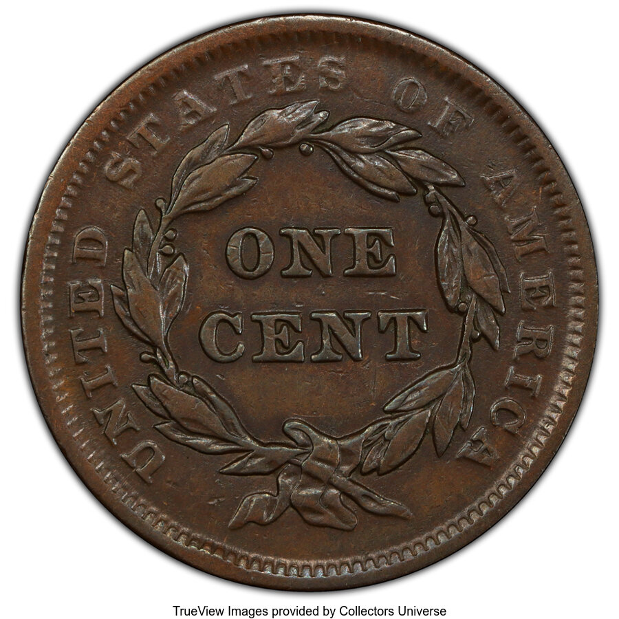 1840 1c Large Date, N-5 MS BN thumbnail 17