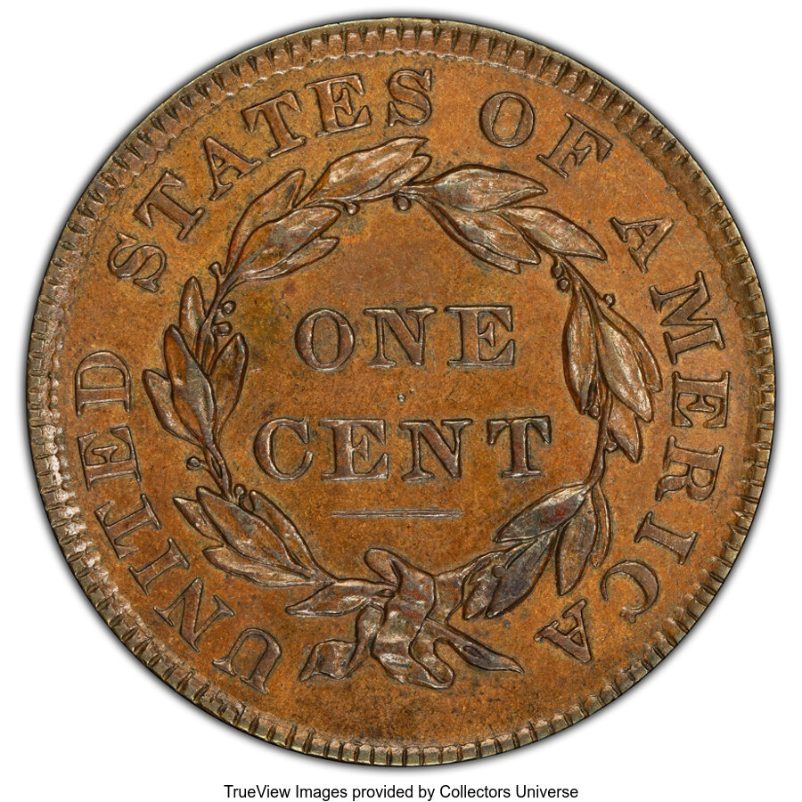 1834 1c Large 8, Small Stars, Medium Letters, N-4 MS BN AG3 BN thumbnail 21