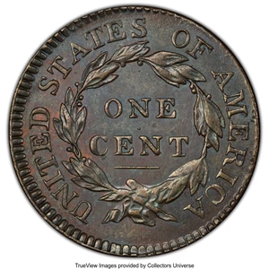 image for: 1817 1C 15 Stars, N-16, R.1, AU58 PCGS. Ex: COL Ellsworth Collection. PCGS Population: (4/6 and 0/0+). NGC Census: (7/10 an...