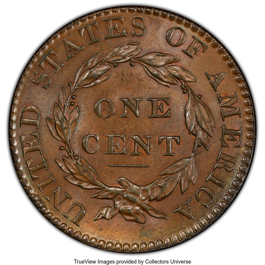 1822 1c N-3 MS BN MS63 BN thumbnail 2