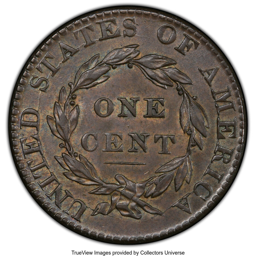 1824/2 1c MS BN AU58 BN CAC thumbnail 2