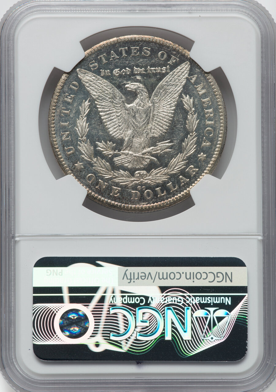 1878-CC $1  Lines in Wing, VAM-11 AU50 thumbnail 4