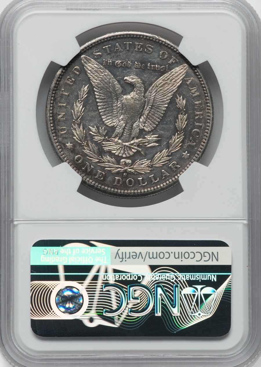 1897-S $1  MS PL AU58 PL thumbnail 2