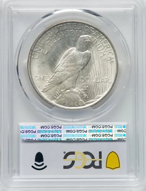 image for: 1922-D $1 VAM-3, Doubled Leaves MS64 PCGS. PCGS Population: (9/3). NGC Census: (0/0). CDN: $660 Whsle. Bid for NGC/PCGS MS6...