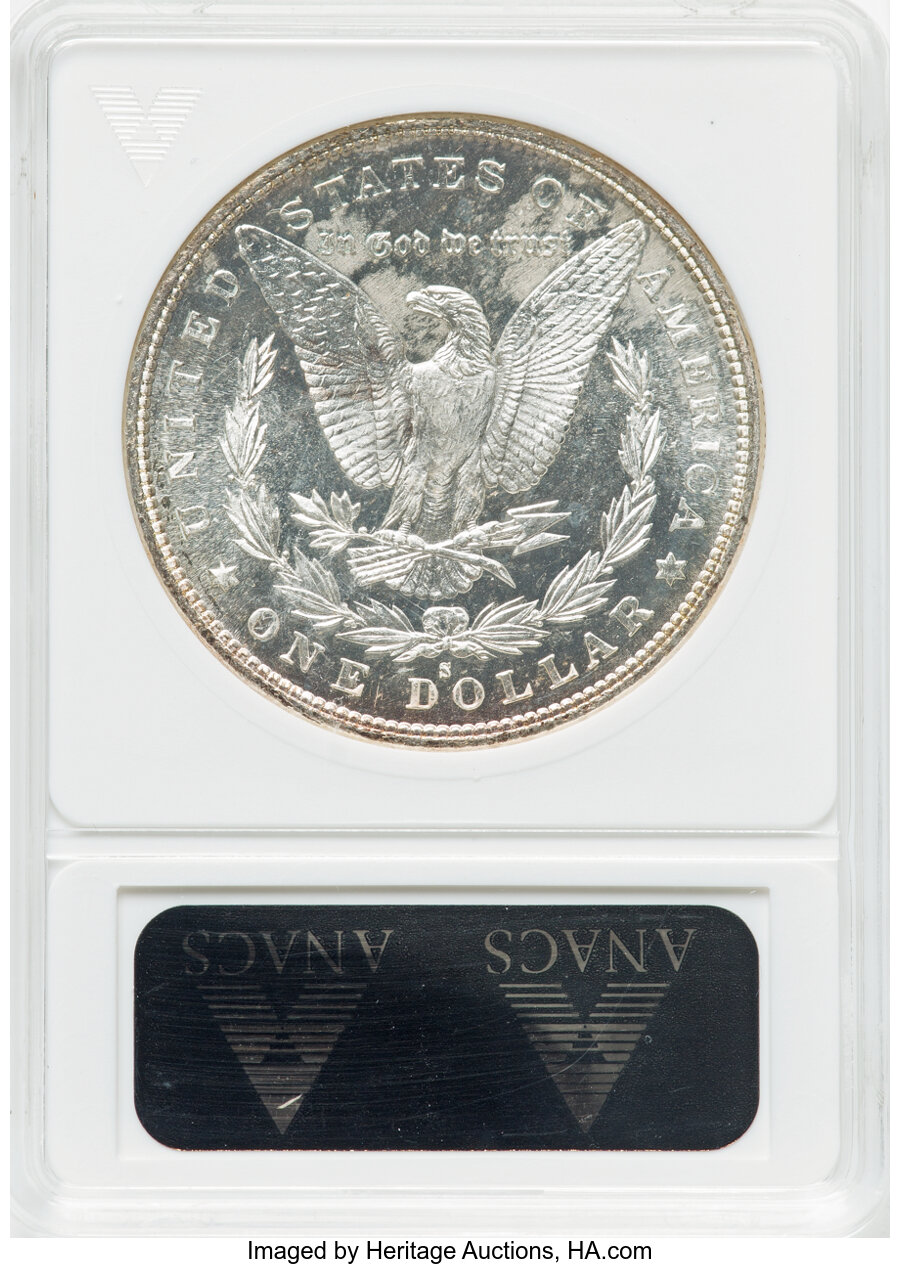 1880/79-S $1  Medium S, VAM-8 MS DMPL MS61 DMPL thumbnail 16