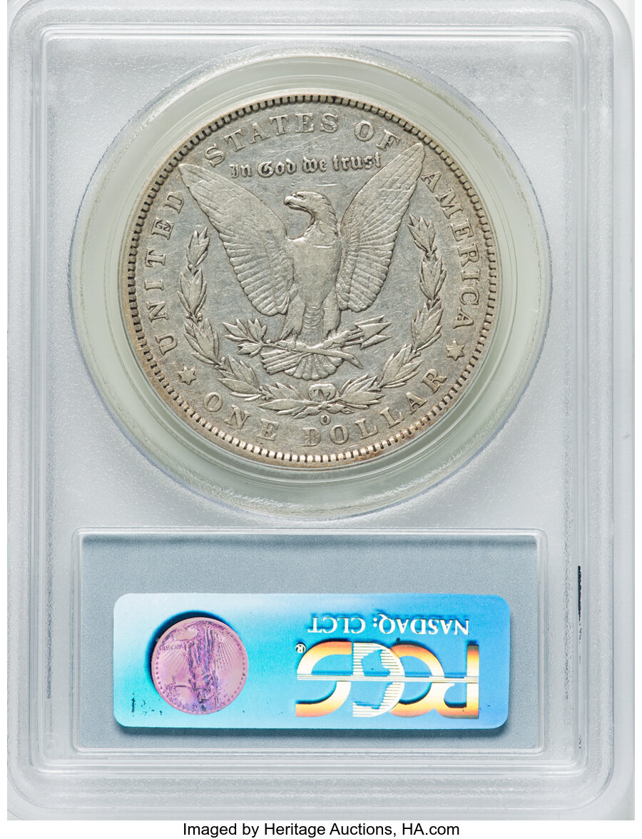 1900-O $1  Die Break, VAM-29A VF35 thumbnail 3