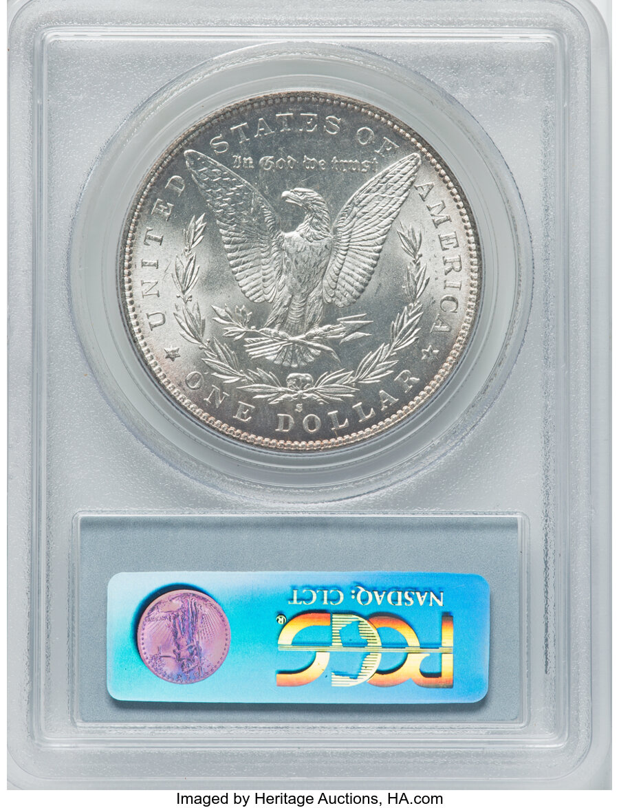1885-S/S $1  Repunched Mintmark, VAM-6 MS61 thumbnail 7