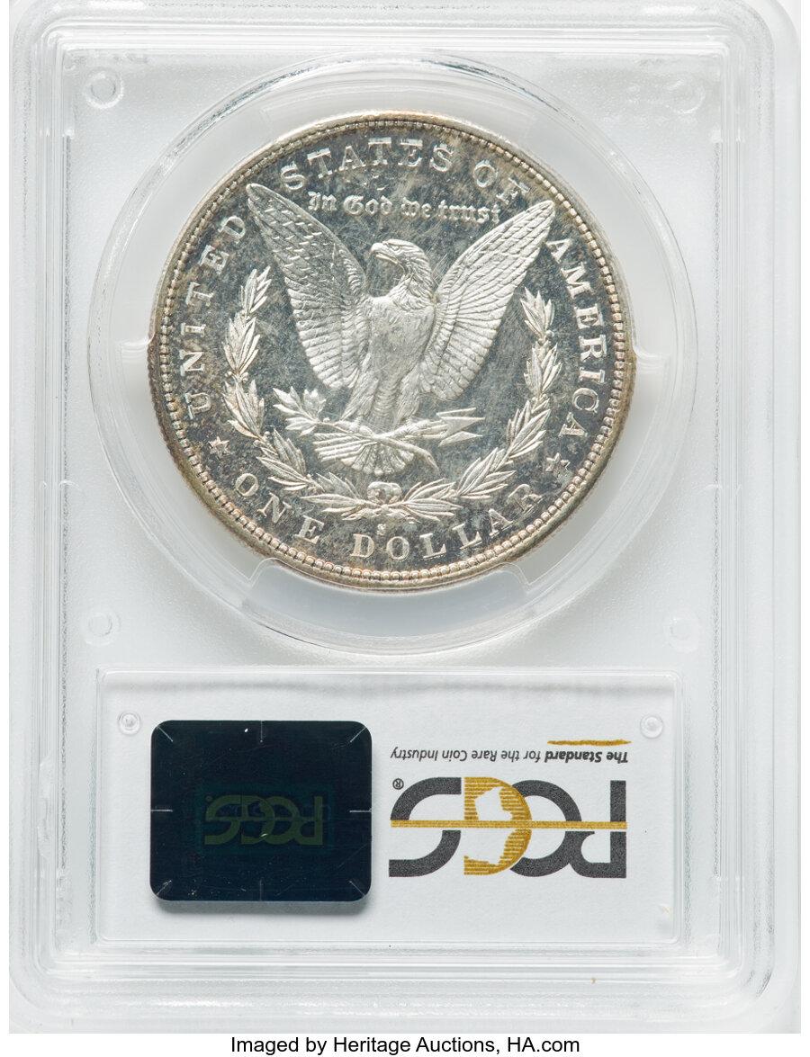 1880/79-S $1  Medium S, VAM-8 MS DMPL MS61 DMPL thumbnail 2