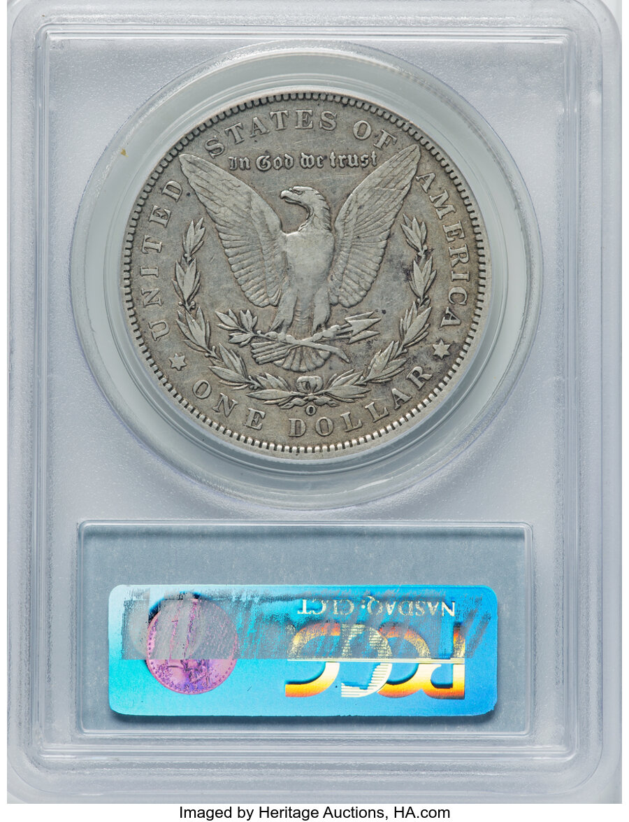 1891-O $1  Weak E Reverse, VAM-3A1 VF30 thumbnail 2