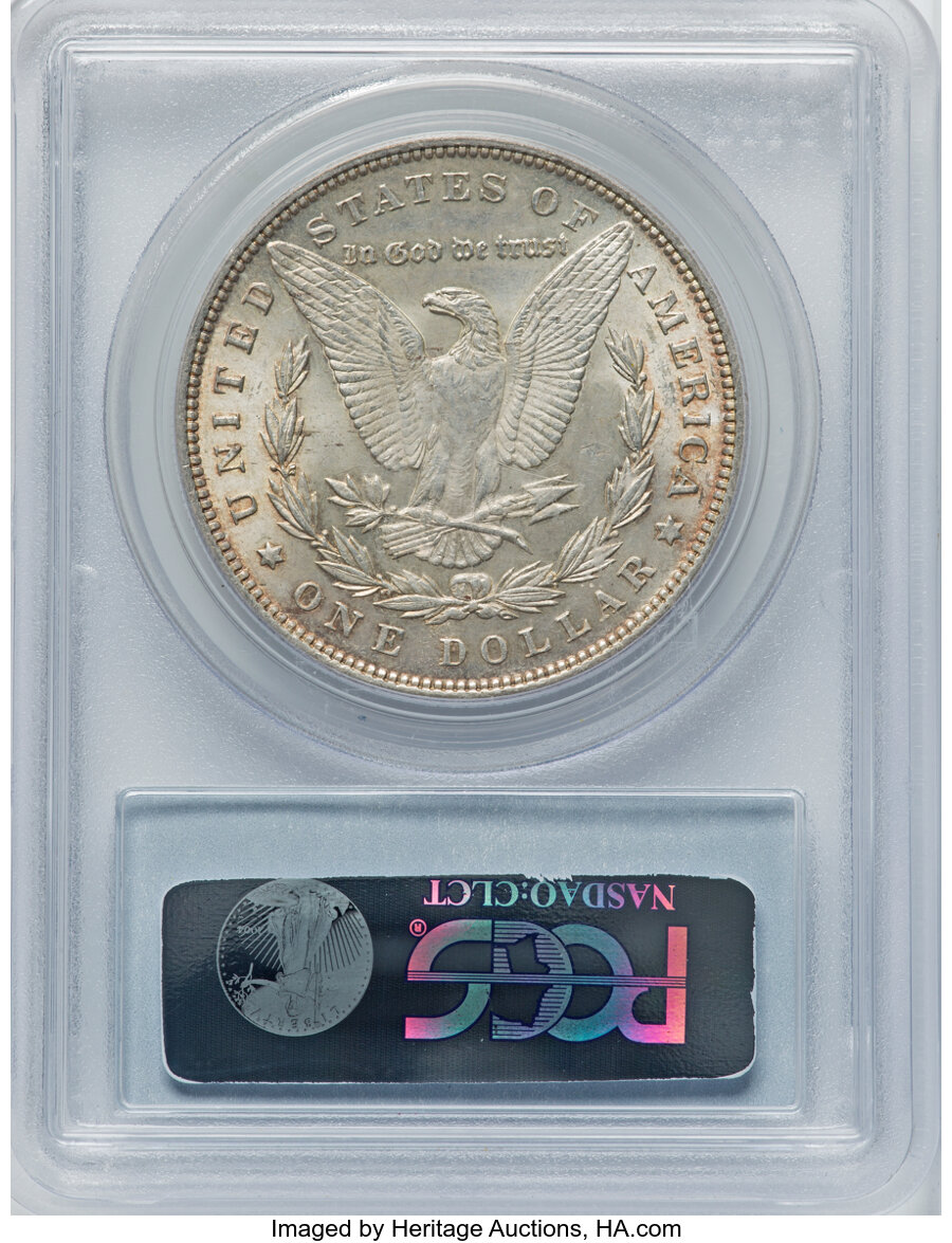 1889 $1  Pitted Reverse, VAM-5A VF30 thumbnail 20