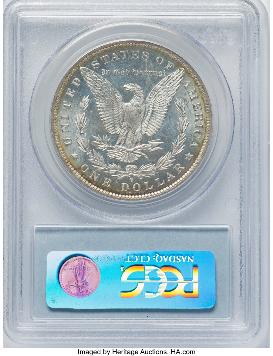 1884-O/O $1  Repunched Mintmark, VAM-6 MS PL MS61 PL CAC thumbnail 17