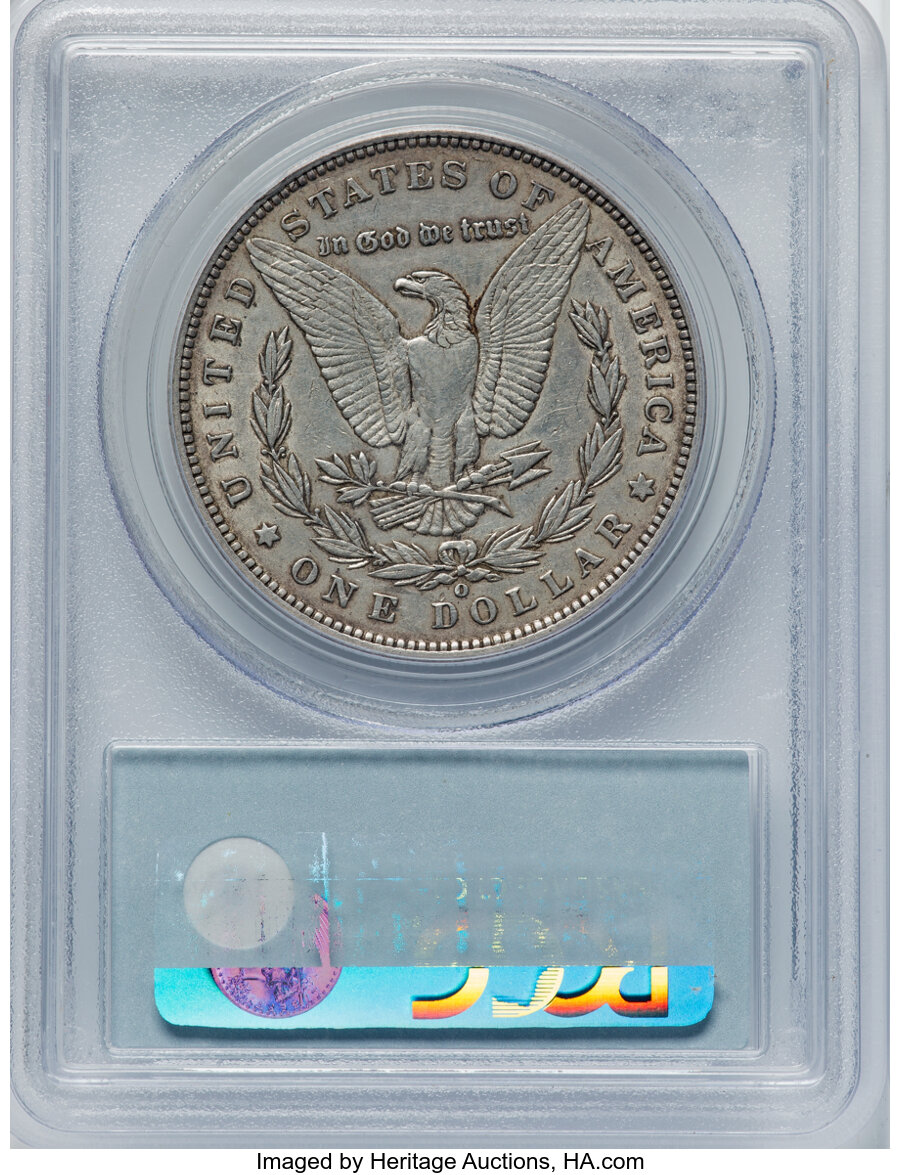 1888-O $1  Doubled Reverse, VAM-15 VF25 thumbnail 4