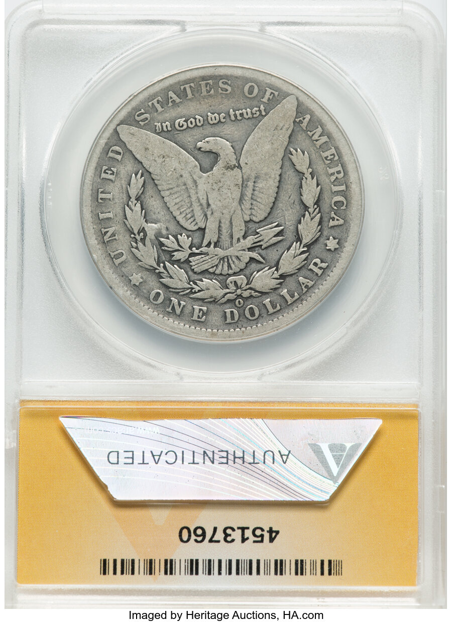 1891-O $1  E Clash Reverse, VAM-1A1 F12 thumbnail 8
