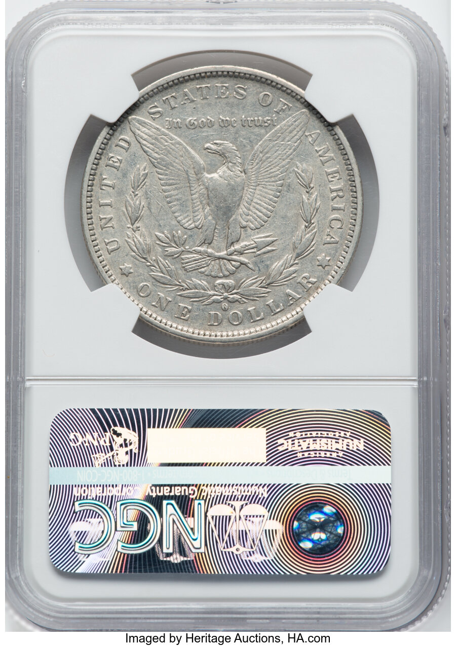 1882-O/S $1  O/S Flush, VAM-3 AG3 thumbnail 3