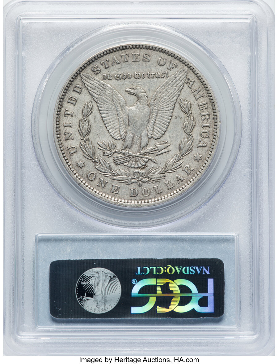 1888-O $1  Oval O, VAM-18 AU50 thumbnail 10