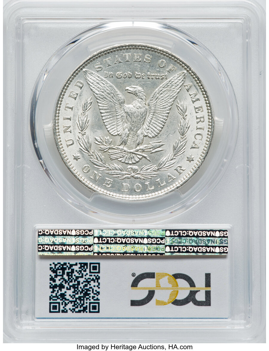 1896 $1  Bar 6, VAM-20 AG3 thumbnail 2