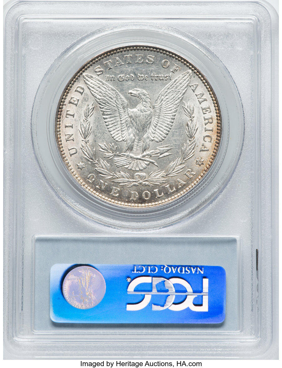 1880/7 $1  Crossbar, VAM-7 AU55 thumbnail 3