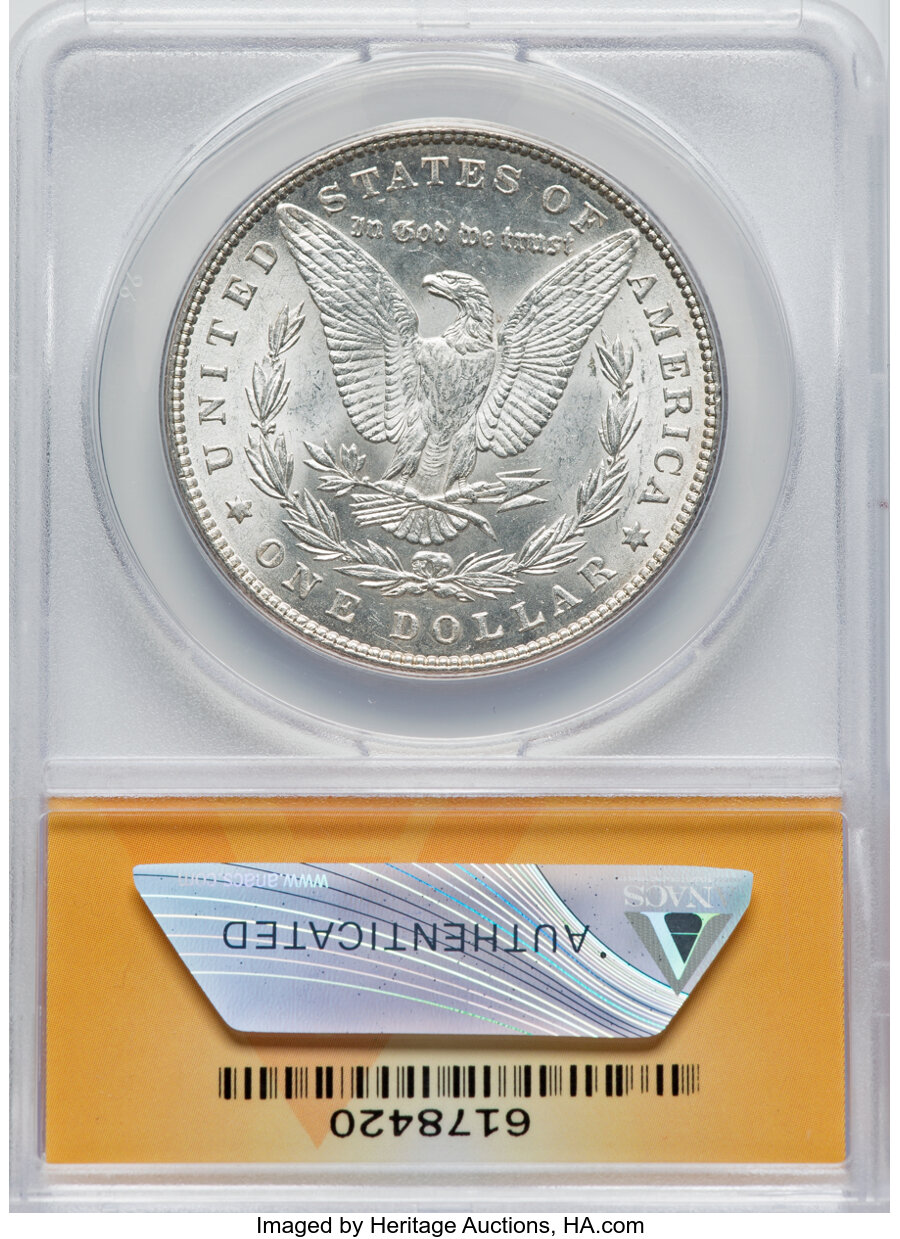1886 $1  Misplaced Date, 8 Below M, VAM-21 F12 thumbnail 21