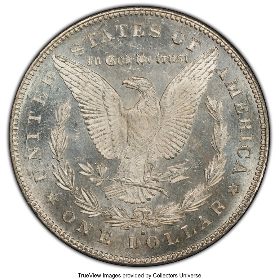 1879-S $1  Reverse of 1878, VAM-43 MS64 thumbnail 2