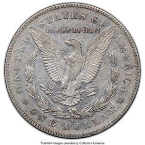 image for: 1879-S $1 Reverse of 1878, VAM-34A, XF40 PCGS. A Top 100 Variety. Housed in a PCGS 35th Anniversary holder. PCGS Population...