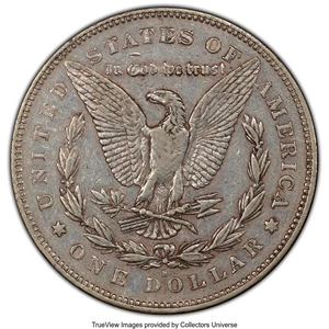 image for: 1879-S $1 Reverse of 1878, VAM-50, XF40 PCGS. A Top 100 Variety. PCGS Population: (8/7 and 0/0+). NGC Census: (0/3 and 0/0+...