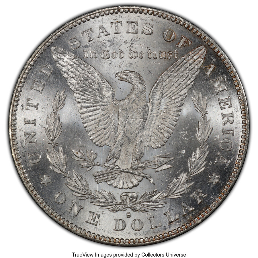 1879-S $1  Reverse of 1878, VAM-46 MS60 thumbnail 13