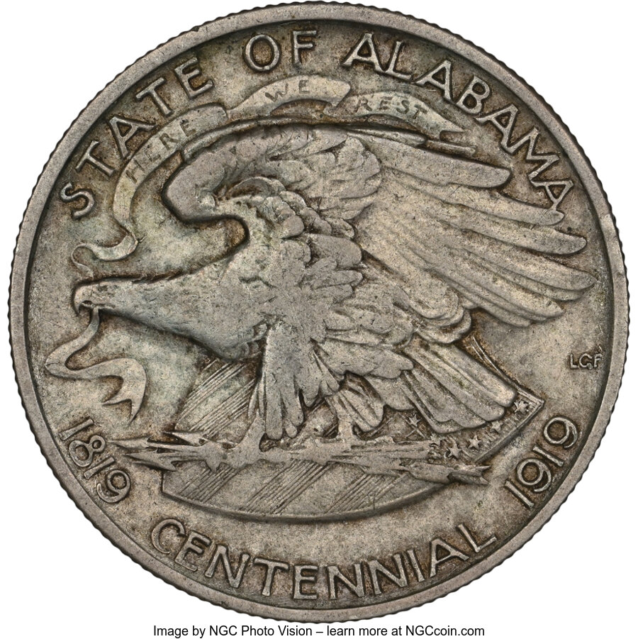 1921 50c Alabama, 2x2 XF45 thumbnail 2
