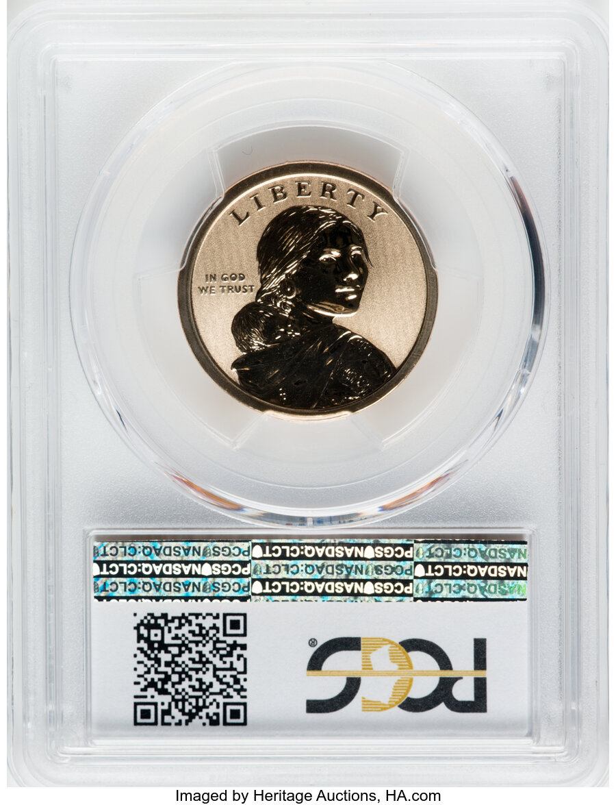 2018-S $1  Native American, Jim Thorpe, Reverse Proof PR69 thumbnail 6