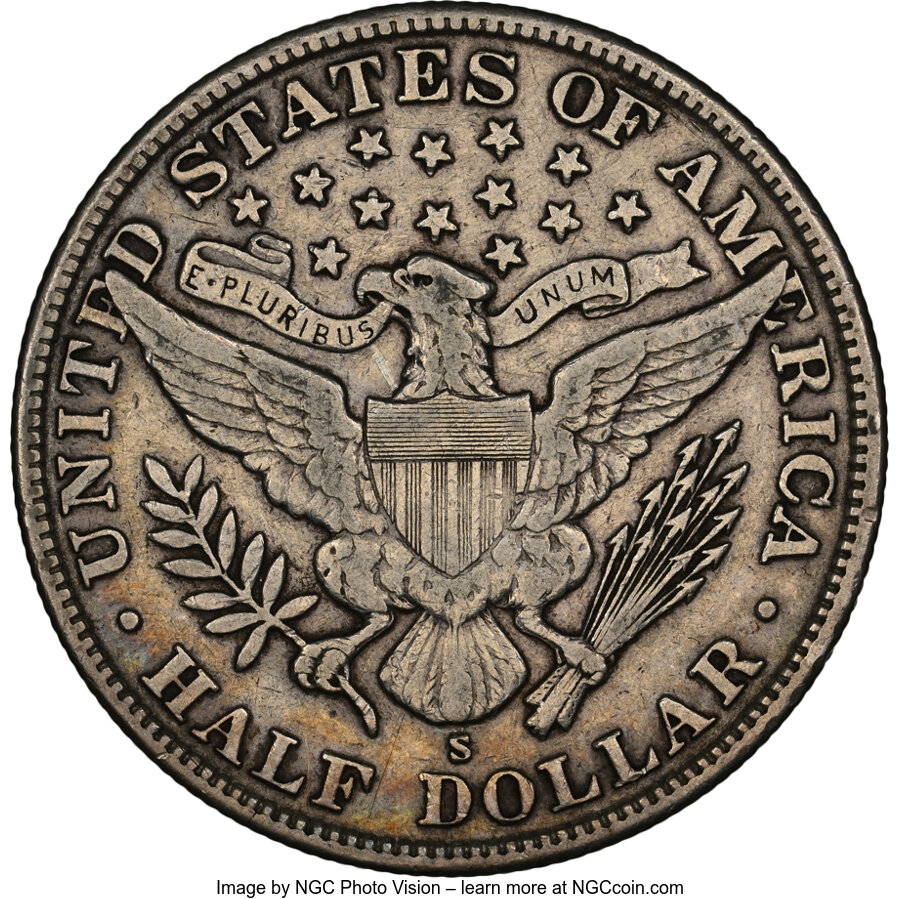1905-S 50c VG10 thumbnail 22