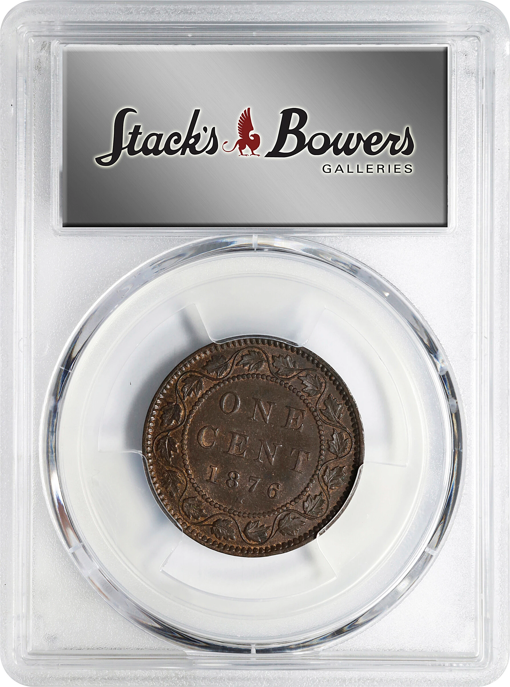 Coins and Canada - 1 cent 1876 - Proof, Proof-like, Specimen, Brilliant  uncirculated