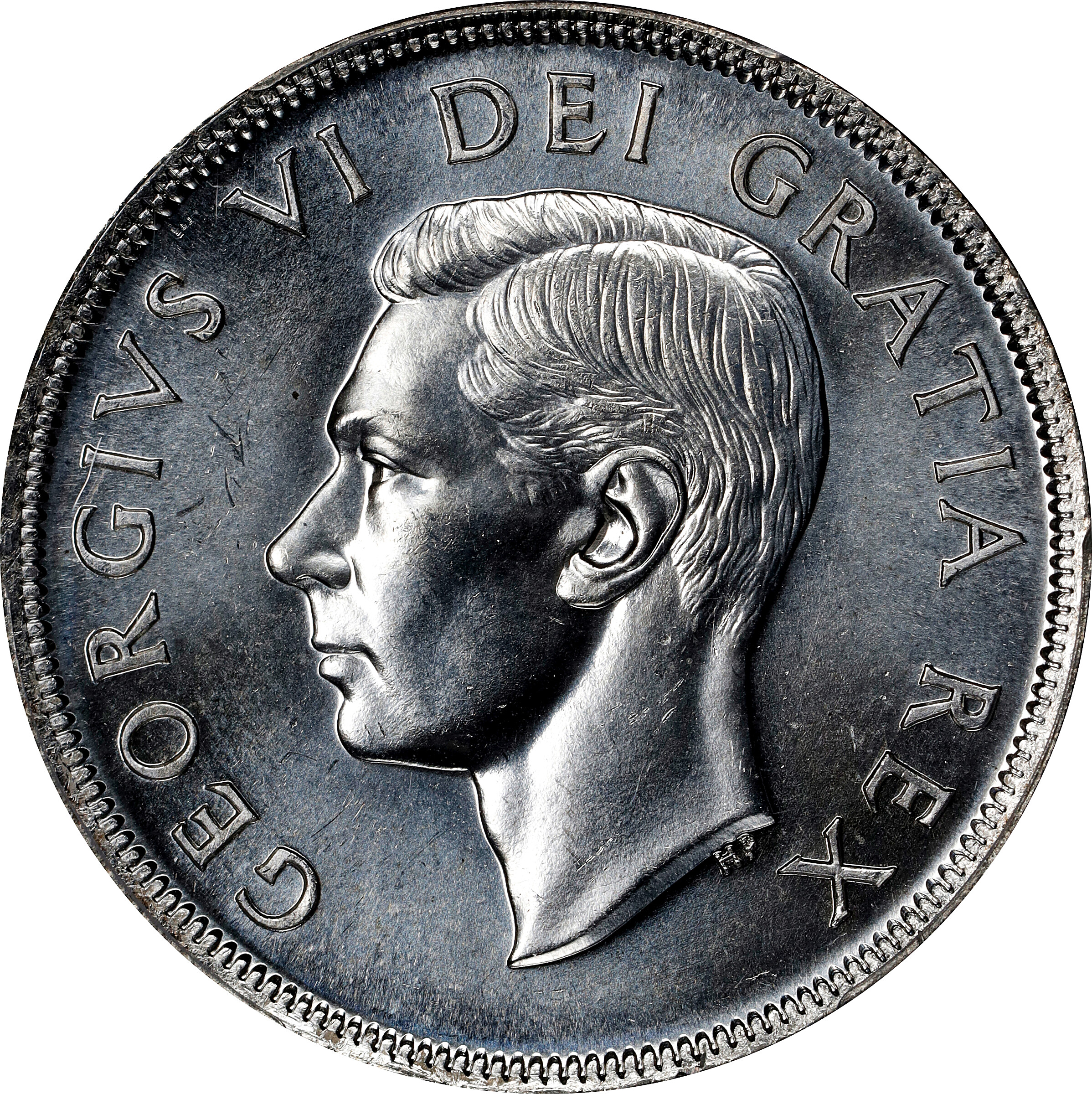 CANADA. Dollar, 1949. Ottawa Mint. George VI. PCGS MS-66.