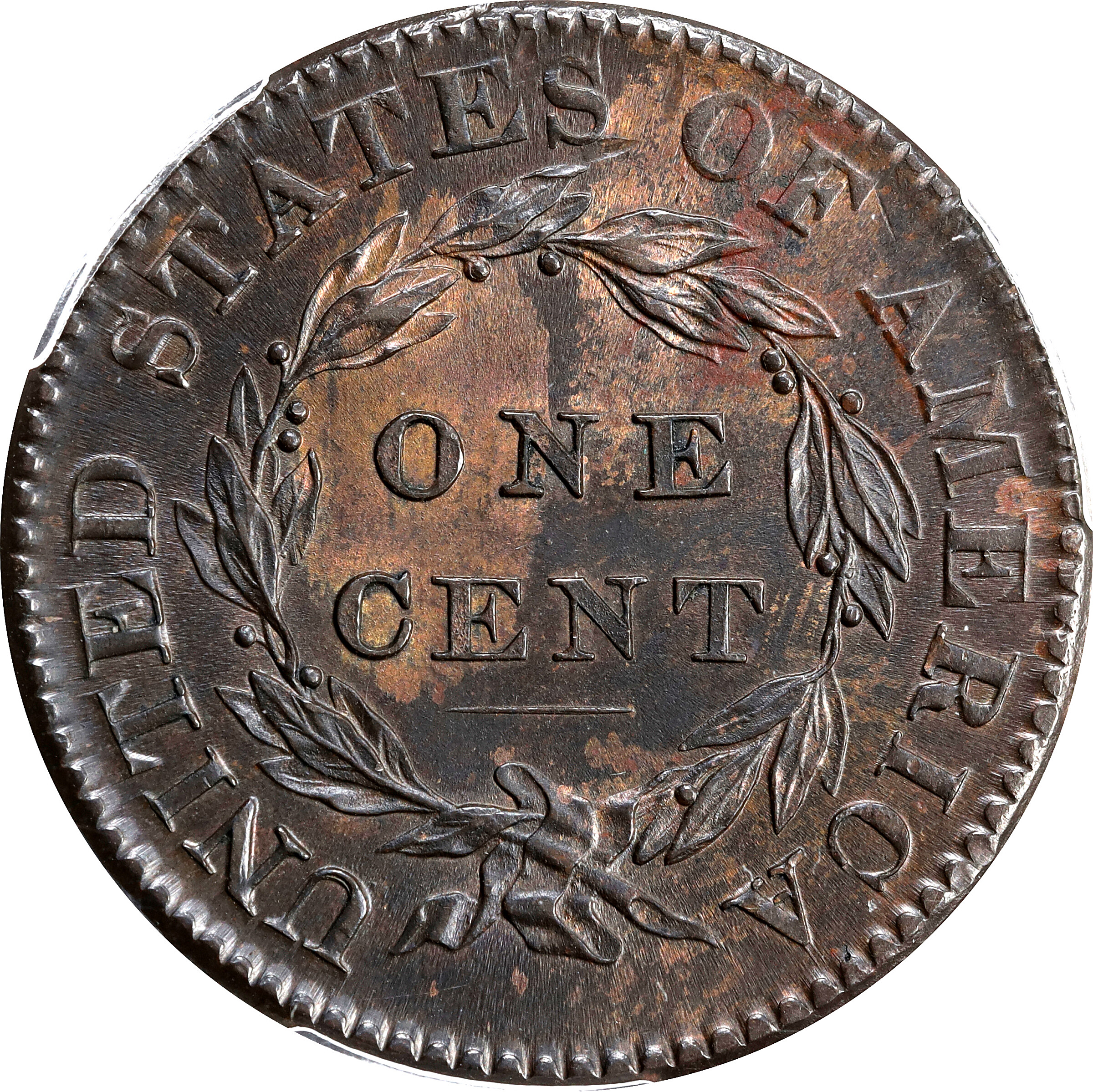 1820/19 1c N-2 MS BN VF20 BN CAC thumbnail 8