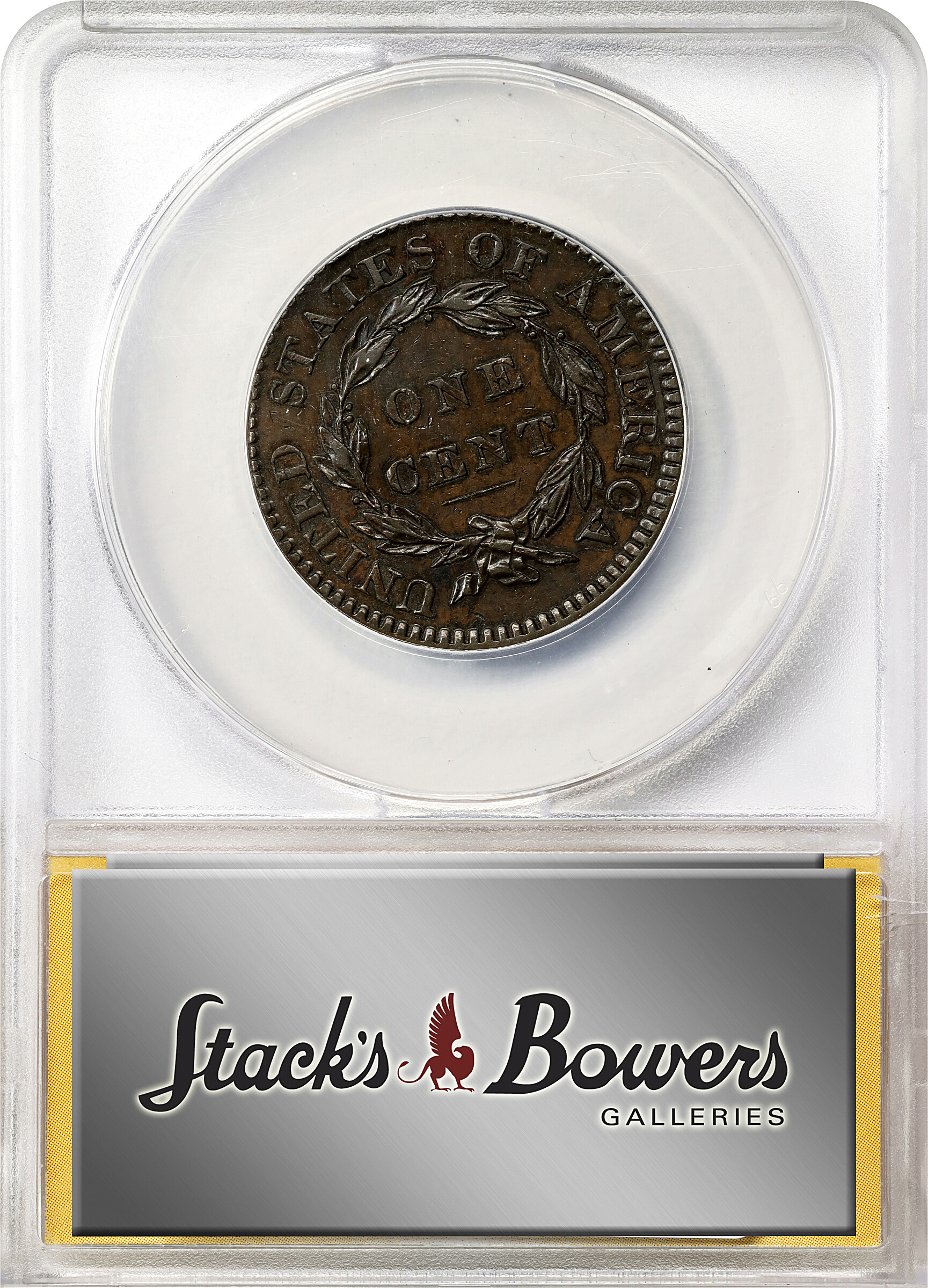 1820 1c Large Date MS BN XF40 BN thumbnail 4