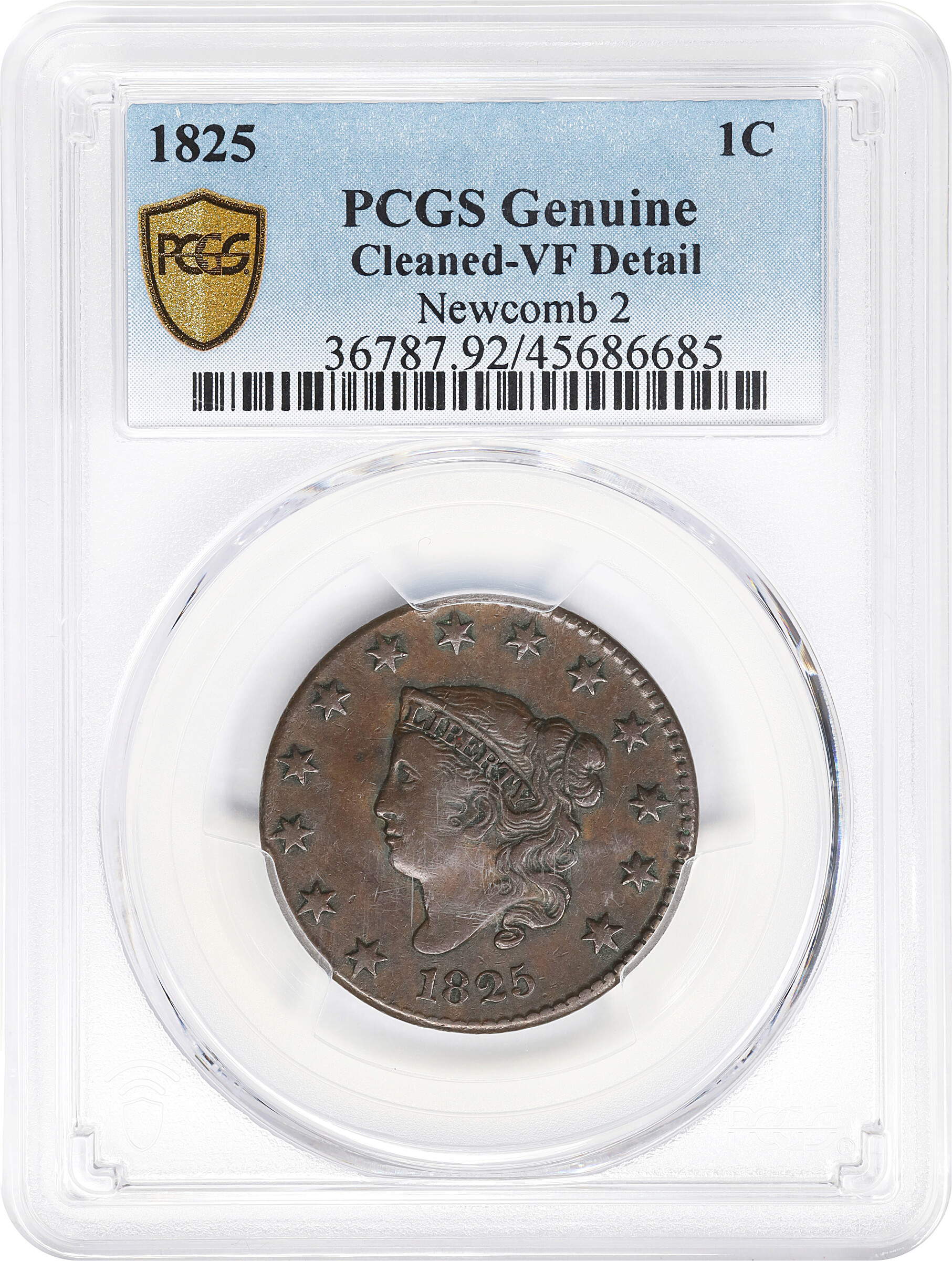 1825 1c N-2 MS BN VG10 BN CAC thumbnail 3