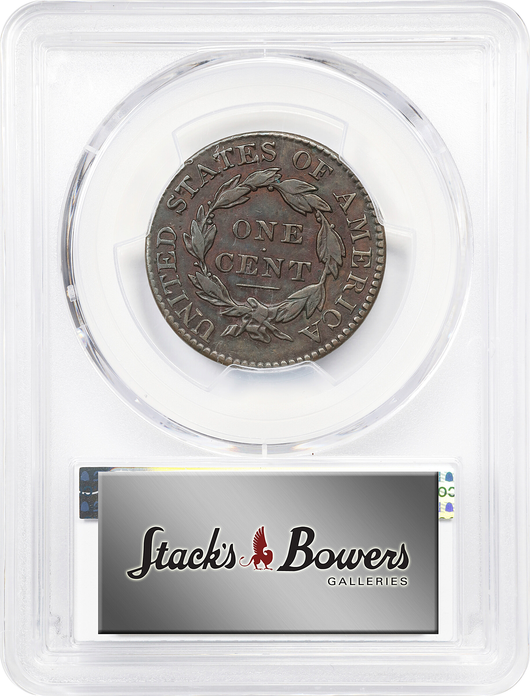 1825 1c N-7 MS BN F12 BN CAC thumbnail 4