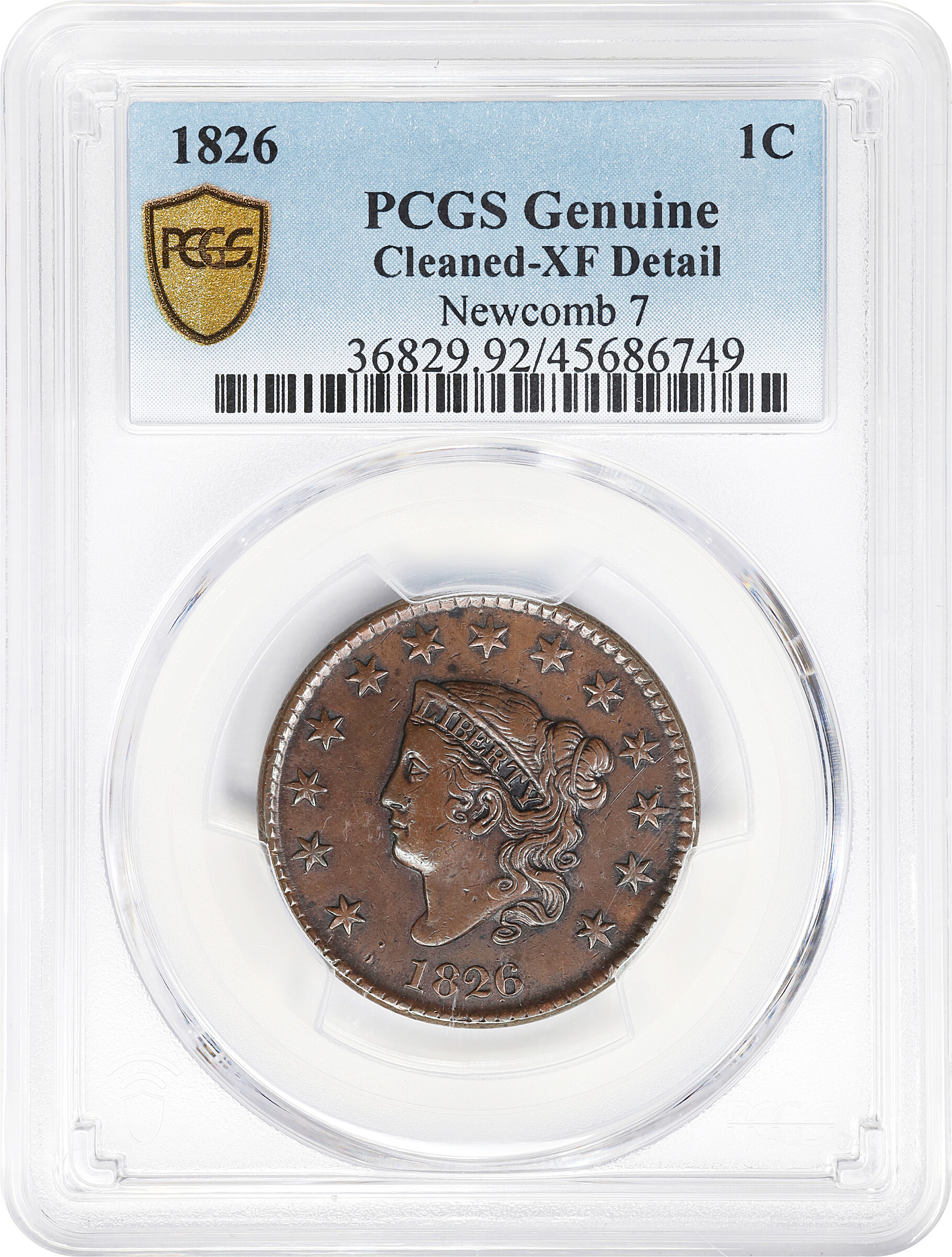 1826 1c N-7 MS BN VG10 BN thumbnail 4