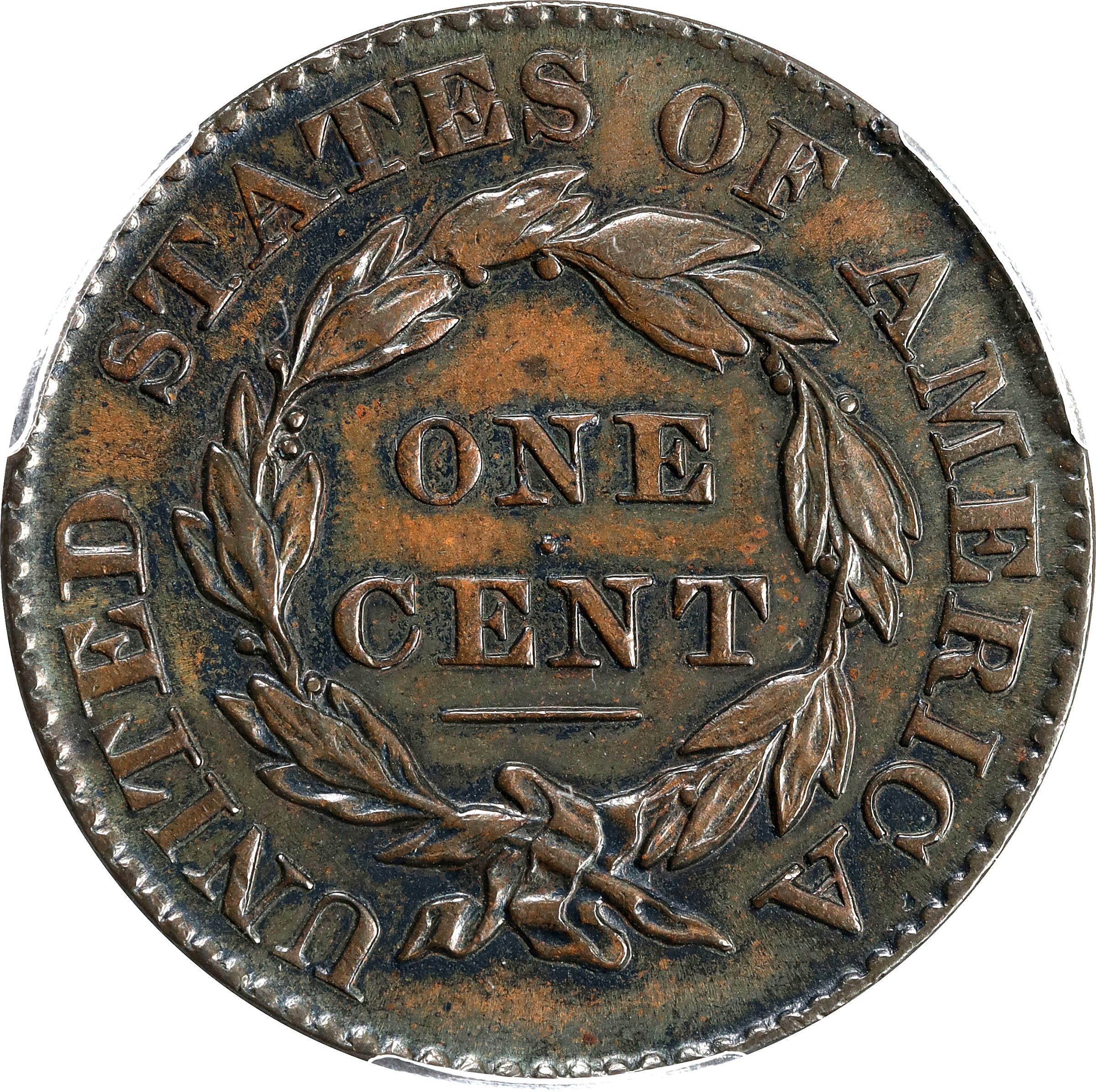 1828 1c Large Narrow Date, N-11 MS BN AG3 BN CAC thumbnail 6