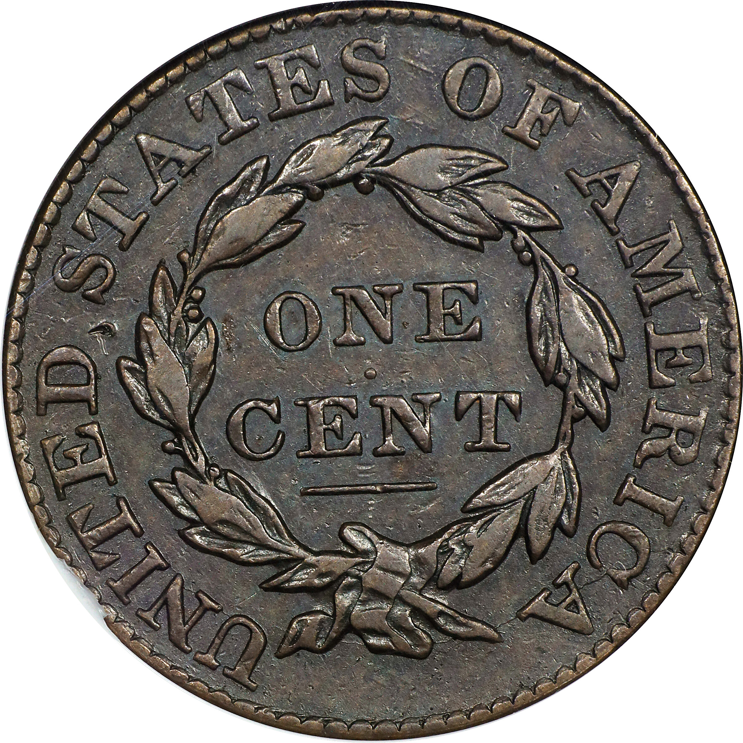 1828 1c Large Narrow Date, N-12 MS BN G4 BN thumbnail 12
