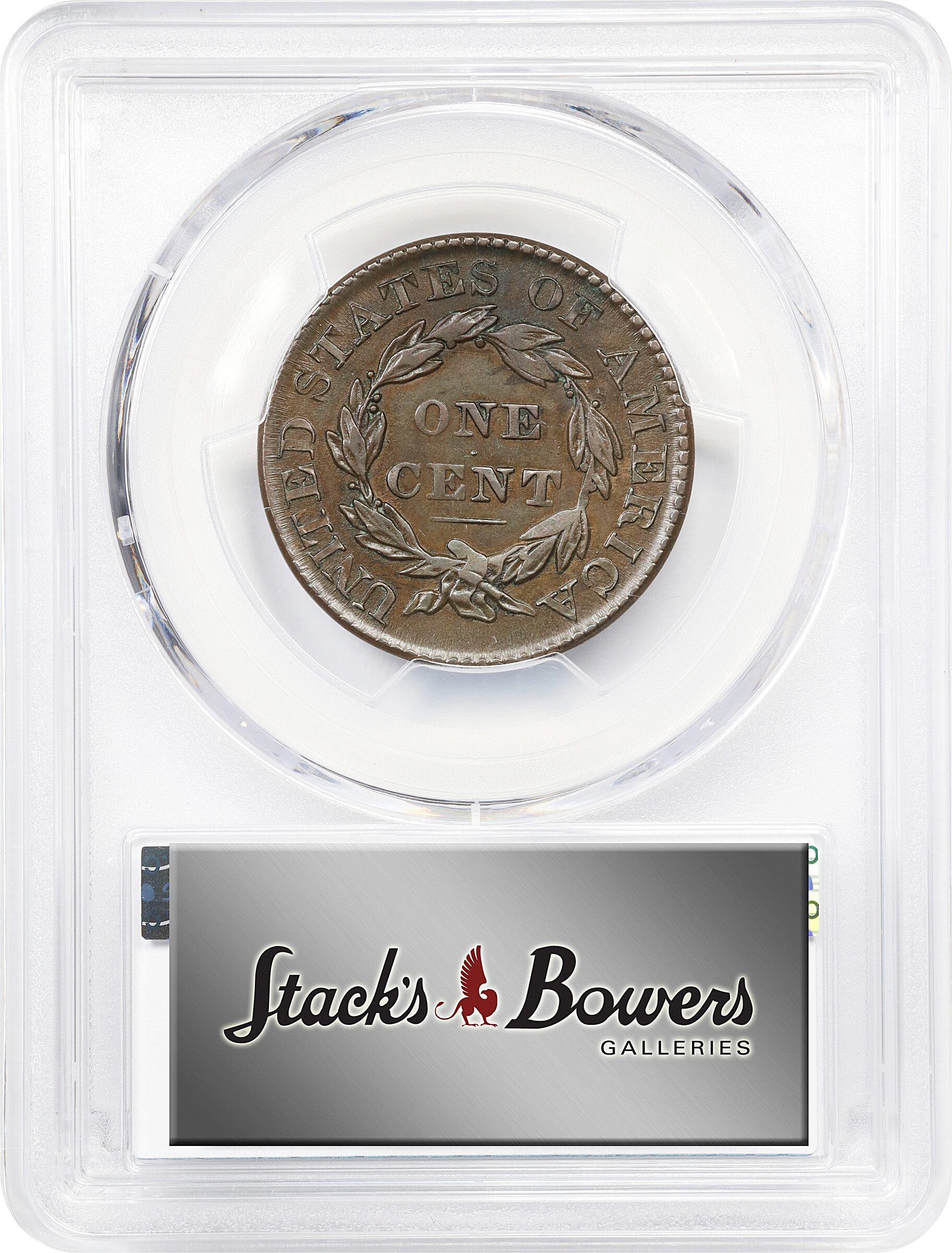1830 1c Large Letters, N-1 MS BN AG3 BN thumbnail 12