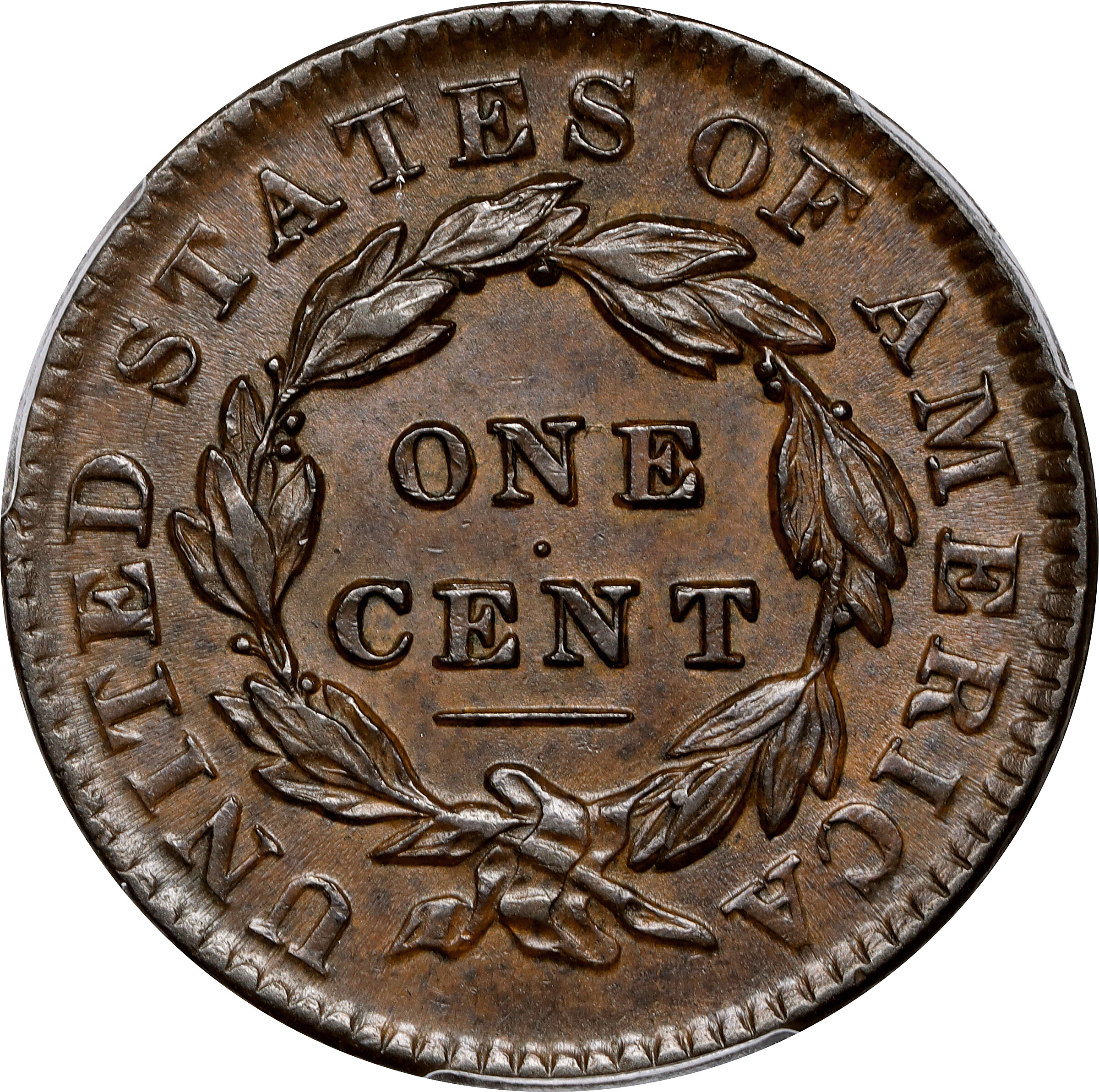 1831 1c Medium Letters MS BN AU55 BN thumbnail 2